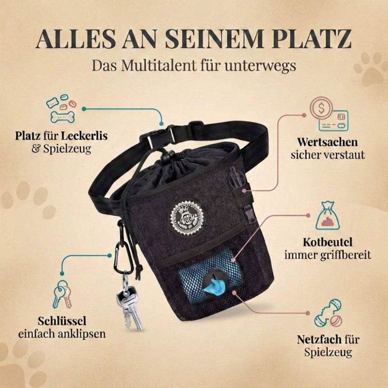 Sac à friandises Compact pour chien