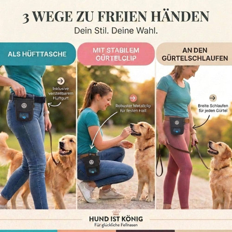 Sac à friandises Compact pour chien