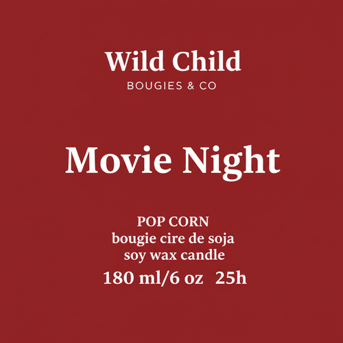 Bougie naturelle parfumée POP CORN - 25h