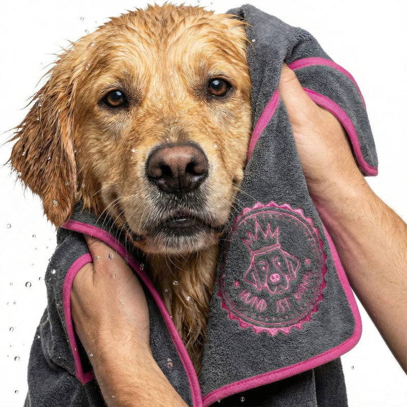 Serviette en microfibre extra absorbante pour chien (130 x 75 cm)