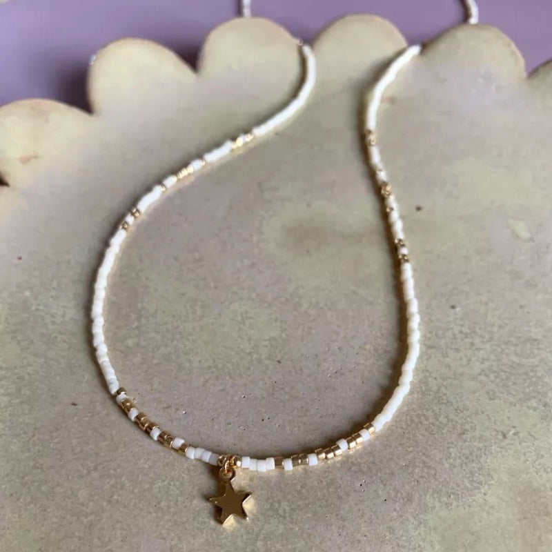 Collier - Axelle - Ecru