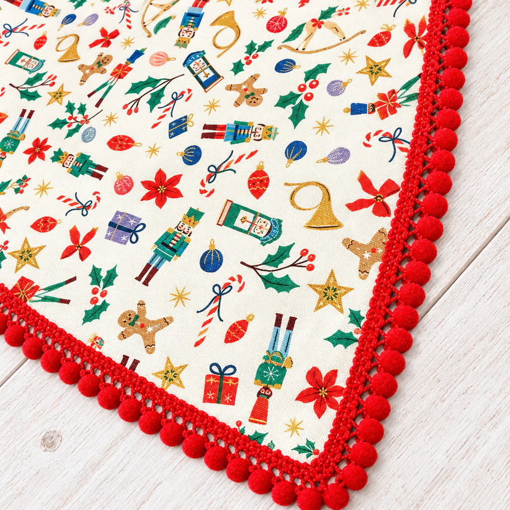 Bandana Glissiere Noël Chien - MokAïko&Co - MokAiko&Co