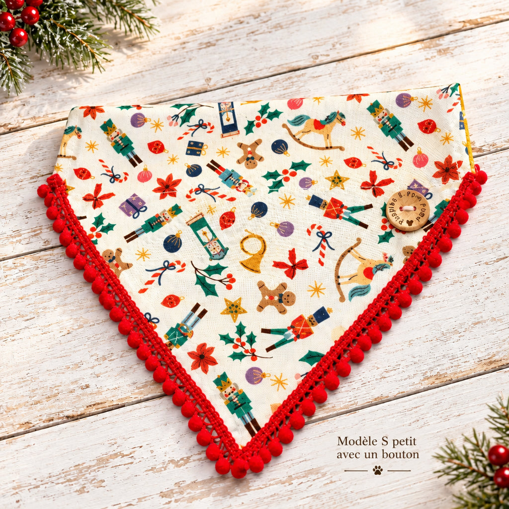 Bandana à Glissière Chien - MokAïko&Co - MokAiko&Co