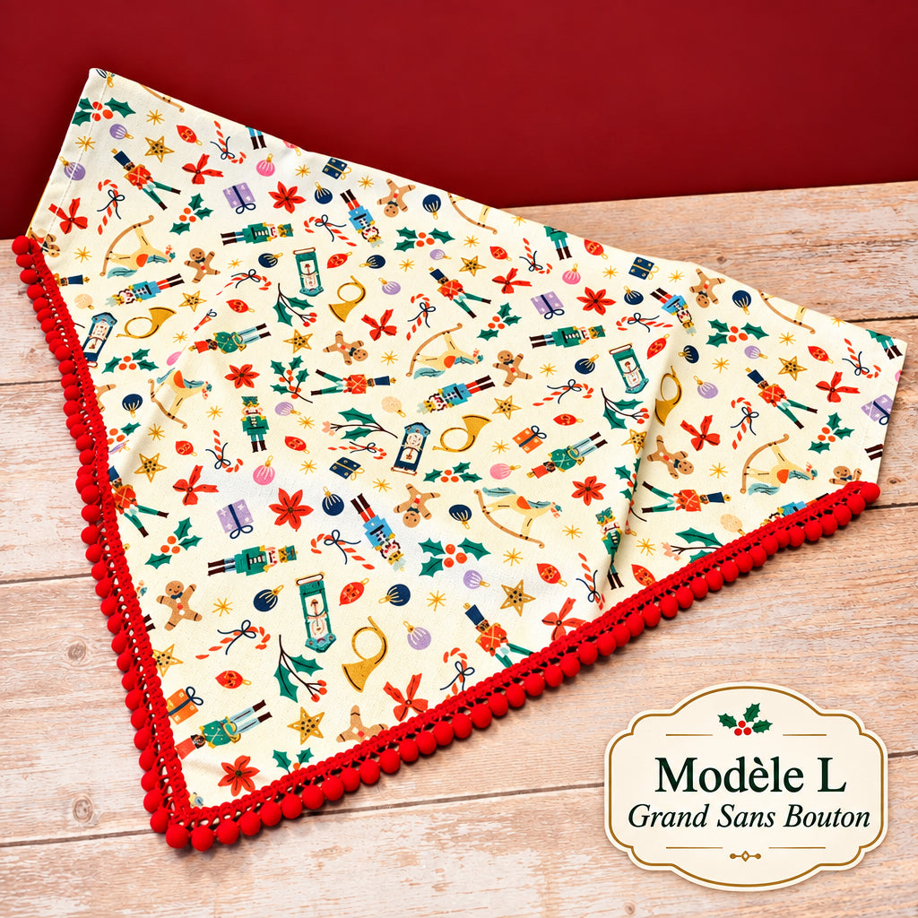 Bandana pour Chien à Glissière - MokAiko&Co - MokAïko&Co