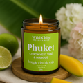 "Phuket" Bougie parfum Citron Vert Thai & Mangue - 25h