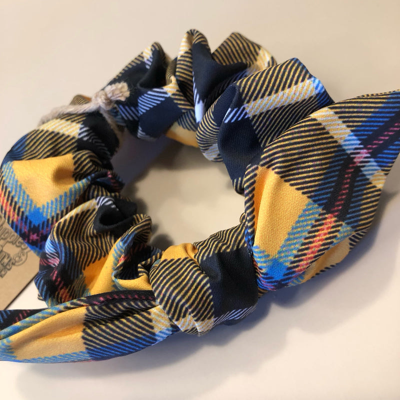 Chouchou pour cheveux en Tartan de Cornouailles