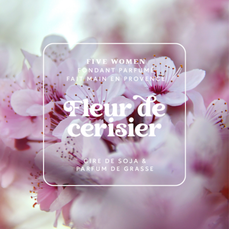 Fondants parfumés - senteur Fleur de cerisier