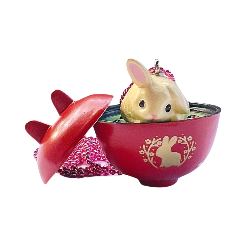 collier funny bunny au style japonais - MokAïko&Co