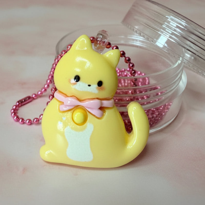 Collier pour enfant - Pendentif Chat Kawaii