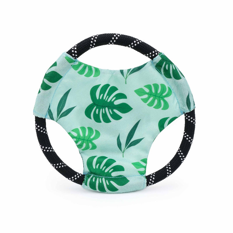 Jouet pour chien - Planeur en corde à motifs - Monstera