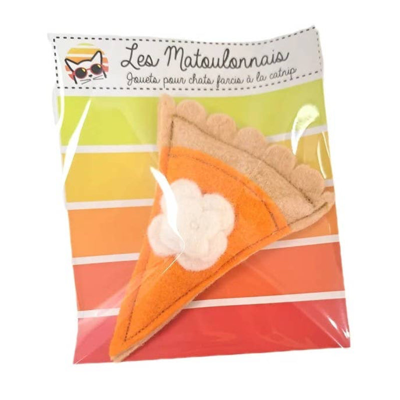 Jouet pour chat - Tarte Abricot en Feutrine