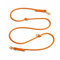 Laisse Multiposition pour chien - couleur argile terracotta