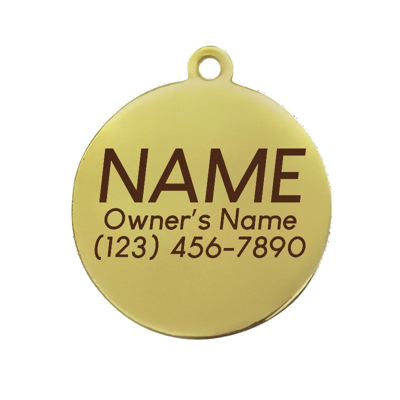 Médaille d’identification pour animaux de compagnie Zodiac