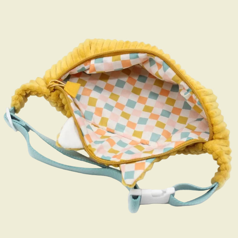Sac Banane pour enfant - Cyranos le Renard - Velours côtelé