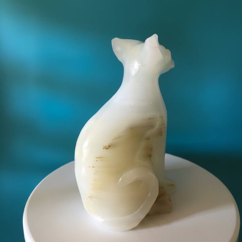 sphinx en pierre naturelle jade afghan - MokAïko&Co