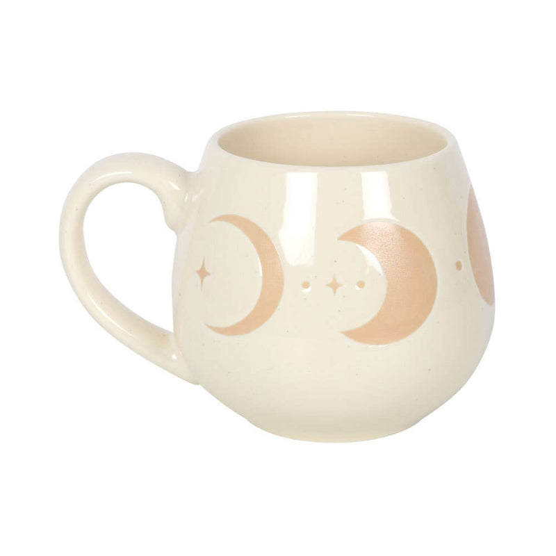 Tasse arrondie avec phases de lune - 500 ML