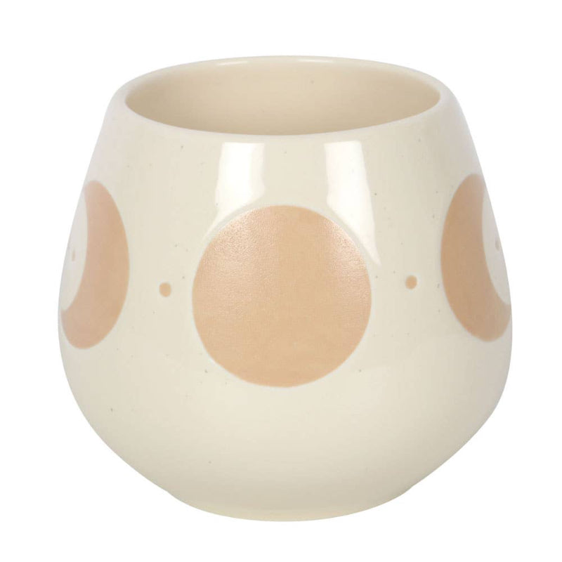Tasse arrondie avec phases de lune - 500 ML