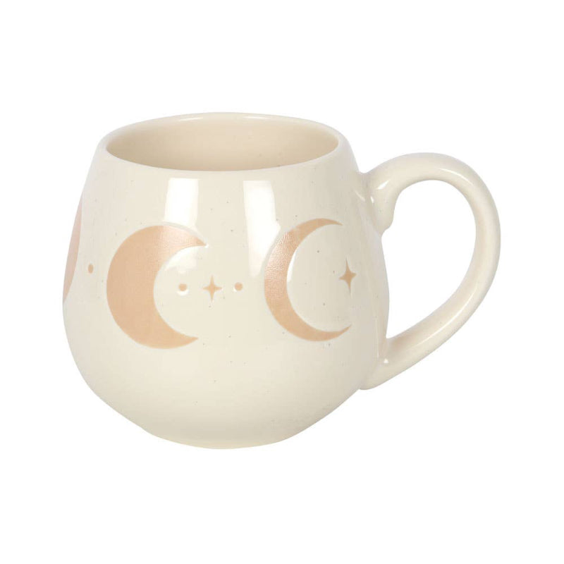 Tasse arrondie avec phases de lune - 500 ML