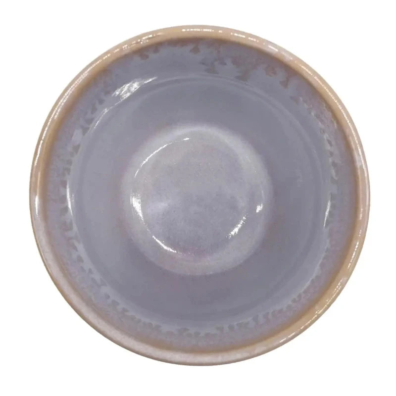 Tasse à Espresso en grès blanc polaire avec cœur - 150 ml