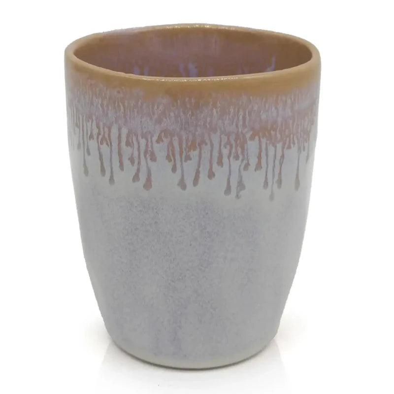 Tasse en grès blanc polaire avec cœur - 280 ML