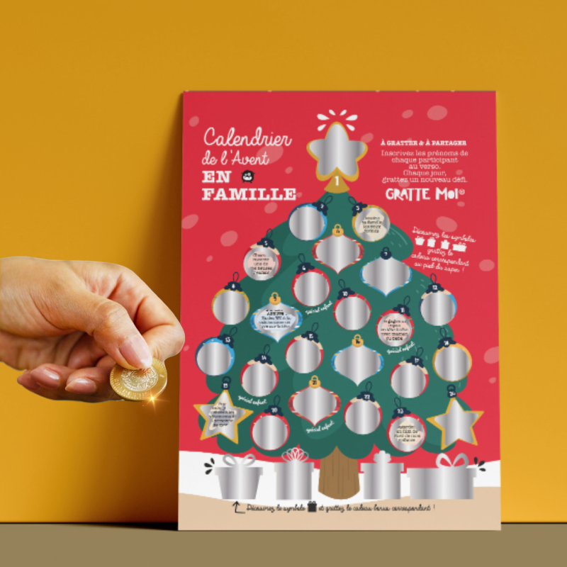 calendreir de l'avent en famille sapin pour Noel - MokAïko&Co - MokAiko&Co