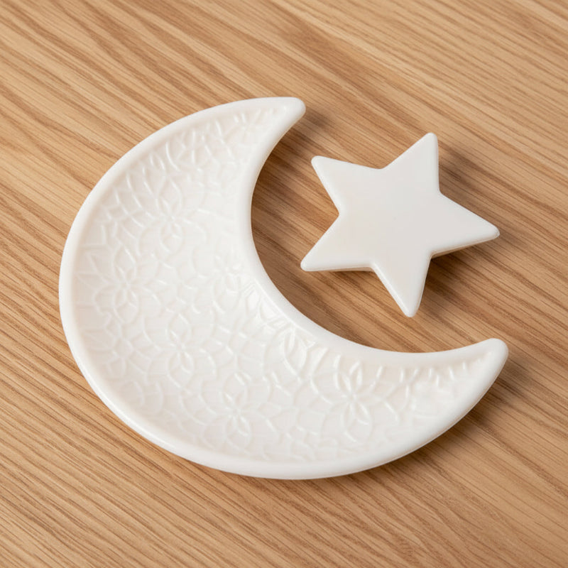 Coupelles à Bibelots Lune Croissante et Étoile